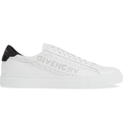 Shop Givenchy Urban Knots Logo Sneaker In White/ Black