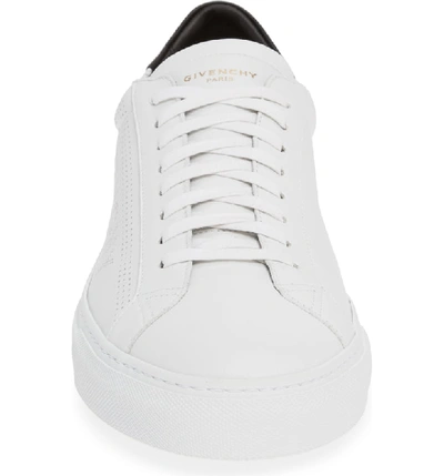 Shop Givenchy Urban Knots Logo Sneaker In White/ Black
