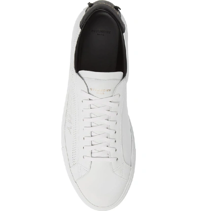Shop Givenchy Urban Knots Logo Sneaker In White/ Black