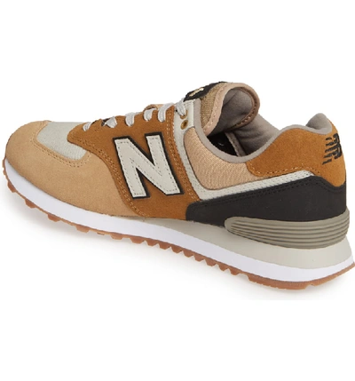 Shop New Balance 574 Classic Sneaker In Hemp