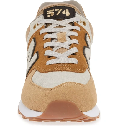 Shop New Balance 574 Classic Sneaker In Hemp