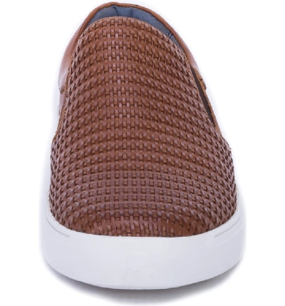Shop Robert Graham Dion Slip-on In Brown Leather