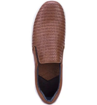 Shop Robert Graham Dion Slip-on In Brown Leather