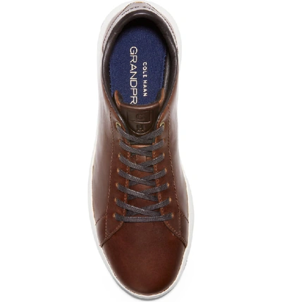 Shop Cole Haan Grandpro Low Top Sneaker In Mesquite/ Coffee Leather