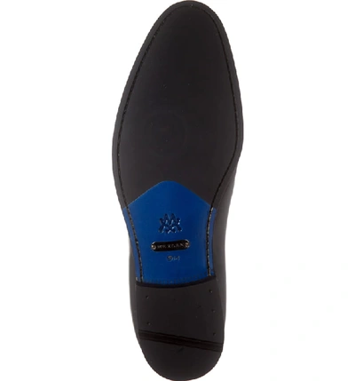Shop Mezlan Sergi Venetian Loafer In Black Leather