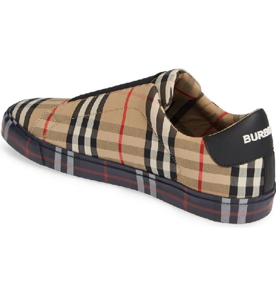 Shop Burberry Markham Slip-on In Archive Beige