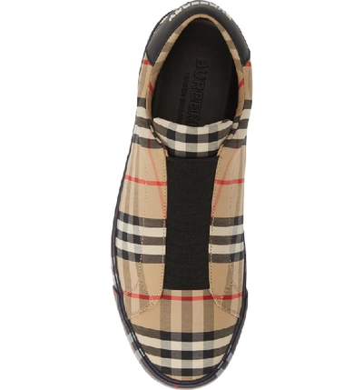 Shop Burberry Markham Slip-on In Archive Beige