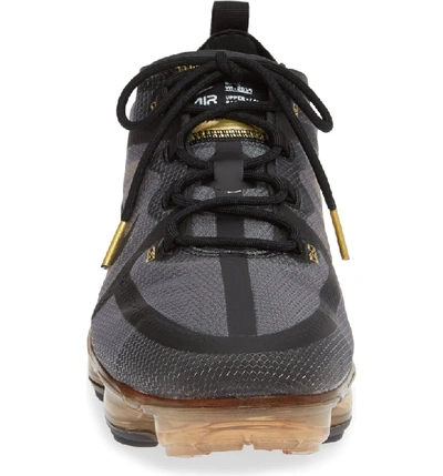 Shop Nike Air Vapormax 2019 Running Shoe In Black/ Metallic Gold