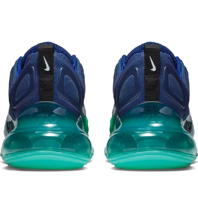 Shop Nike Air Max 720 Sneaker In Deep Royal Blue/ Jade/ Black