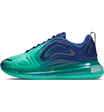 Shop Nike Air Max 720 Sneaker In Deep Royal Blue/ Jade/ Black