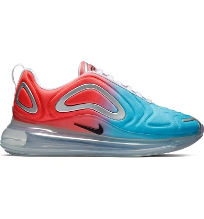 Shop Nike Air Max 720 Sneaker In Lava Glow/ Black/ Blue Fury