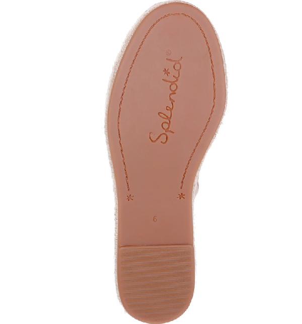 thaddeus espadrille slide sandal