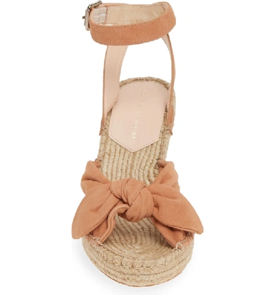 Shop Loeffler Randall Tessa Espadrille Wedge Sandal In Coquille