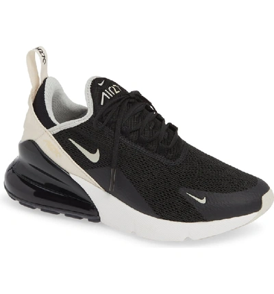 Shop Nike Air Max 270 Premium Sneaker In Black/ Light Bone/ Light Bone