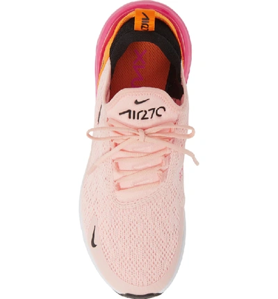 Nike Women's Air Max 270 Low-top Sneakers In Washed Coral,black-laser- fuchsia-orange Peel | ModeSens