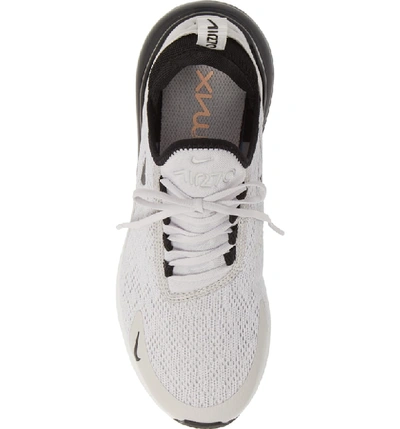 Shop Nike Air Max 270 Premium Sneaker In Vast Grey/ Black/ Black