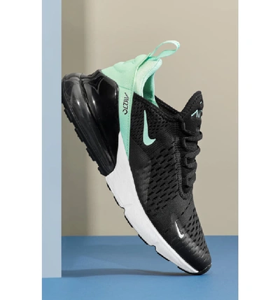 Shop Nike Air Max 270 Premium Sneaker In Vast Grey/ Black/ Black