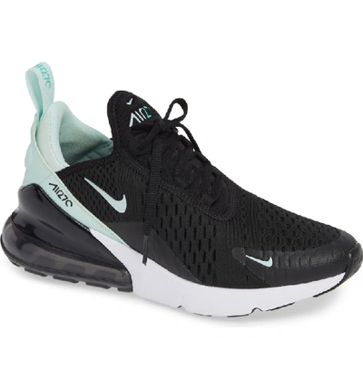 Nike Women's Air Max 270 Low-top Sneakers In Black/ Igloo Turquoise White |  ModeSens
