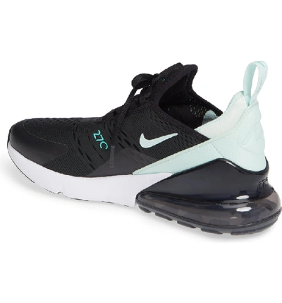 Nike Women's Air Max 270 Low-top Sneakers In Black/ Igloo Turquoise White |  ModeSens