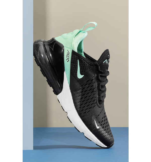 nike 270 black and teal