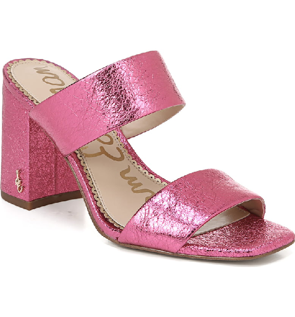 sam edelman heels pink
