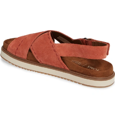 Shop Toms Marisa Sandal In Spice Suede