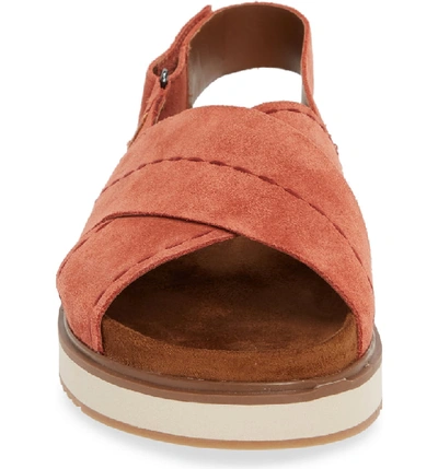 Shop Toms Marisa Sandal In Spice Suede