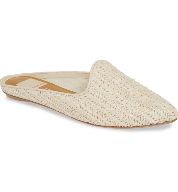 dolce vita grant raffia mules