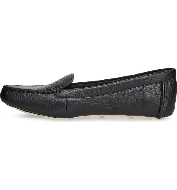 ugg flores leather flat