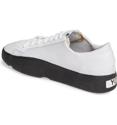 Shop Y-3 Tangutsu Sneaker In White/ White/ Core Black