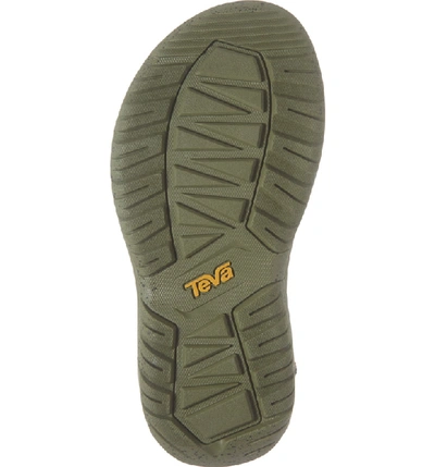 Shop Teva Hurricane Xlt 2 Sandal In Boomerang Dark Olive Fabric