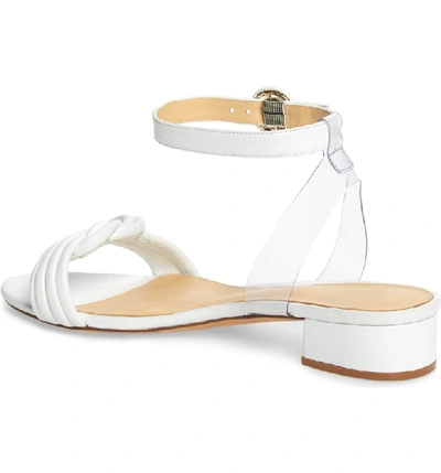 Shop Alexandre Birman Vicky Ankle Strap Sandal In White