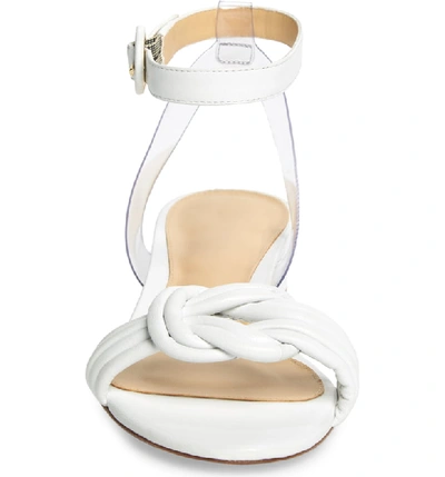 Shop Alexandre Birman Vicky Ankle Strap Sandal In White