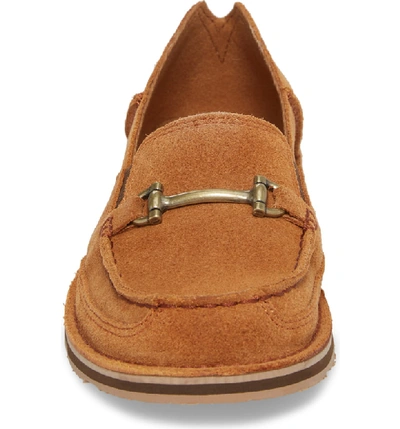 Shop Ariat Cruiser Castaway Loafer In Cruiser Chestnut Suede