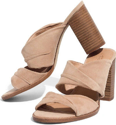 Madewell Gesine Open Toe Mule In Sand Dune ModeSens