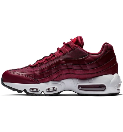 Shop Nike Air Max 95 Running Shoe In Red/ Black/ Habanero