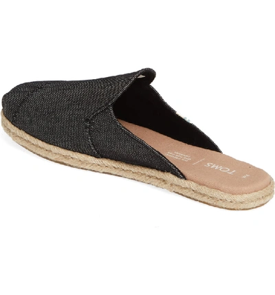 Shop Toms Nova Mule In Black Denim