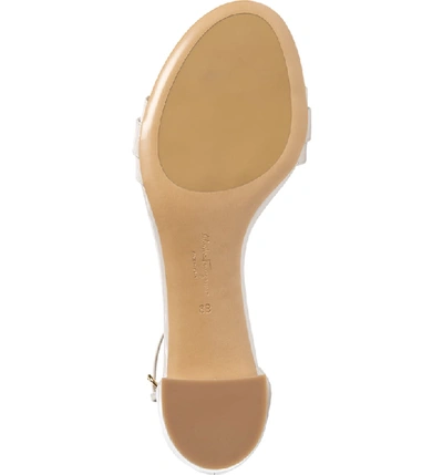 Shop Ferragamo Como Gancini Sandal In Jasmine Flower