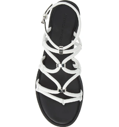 Shop Rebecca Minkoff Sarle Strappy Sandal In White