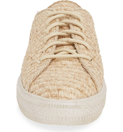 Shop Band Of Gypsies Coast Sneaker Mule In Sand Woven