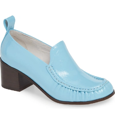 Shop Jeffrey Campbell Rustique Pump In Baby Blue