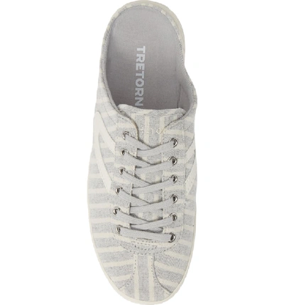 Shop Tretorn Cam Slip-on Sneaker In Gris/ Vintage White