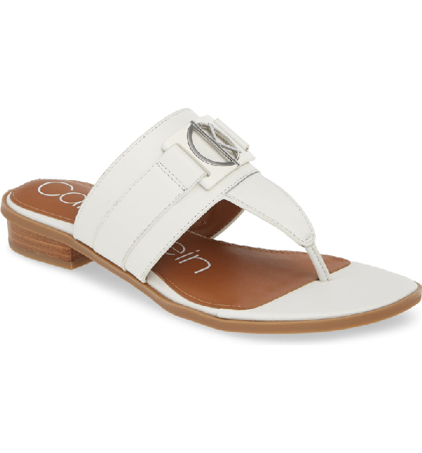 calvin klein farley sandal