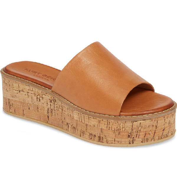 tan platform slides