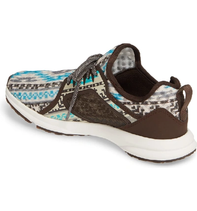 Shop Ariat Fuse Print Sneaker In Turquoise Aztec