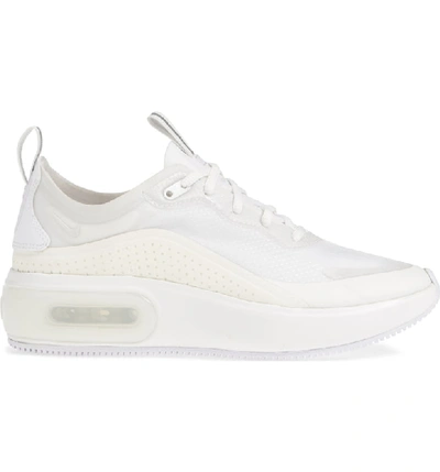 Shop Nike Air Max Dia Se Running Shoe In White/ Silver/ White