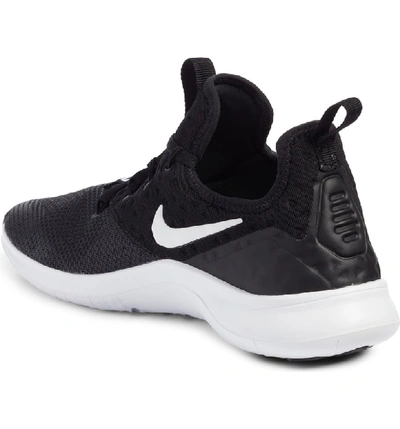 Shop Nike Free Tr8 Training Shoe In Black/ White