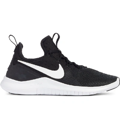 Shop Nike Free Tr8 Training Shoe In Black/ White
