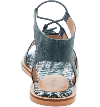 Shop Lucky Brand Feray Gladiator Sandal In Kelp Leather