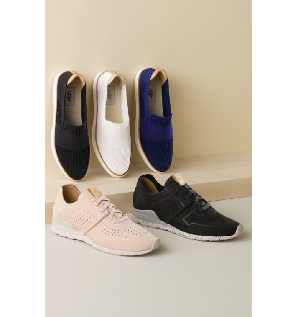 ugg sammy knit slip on sneakers